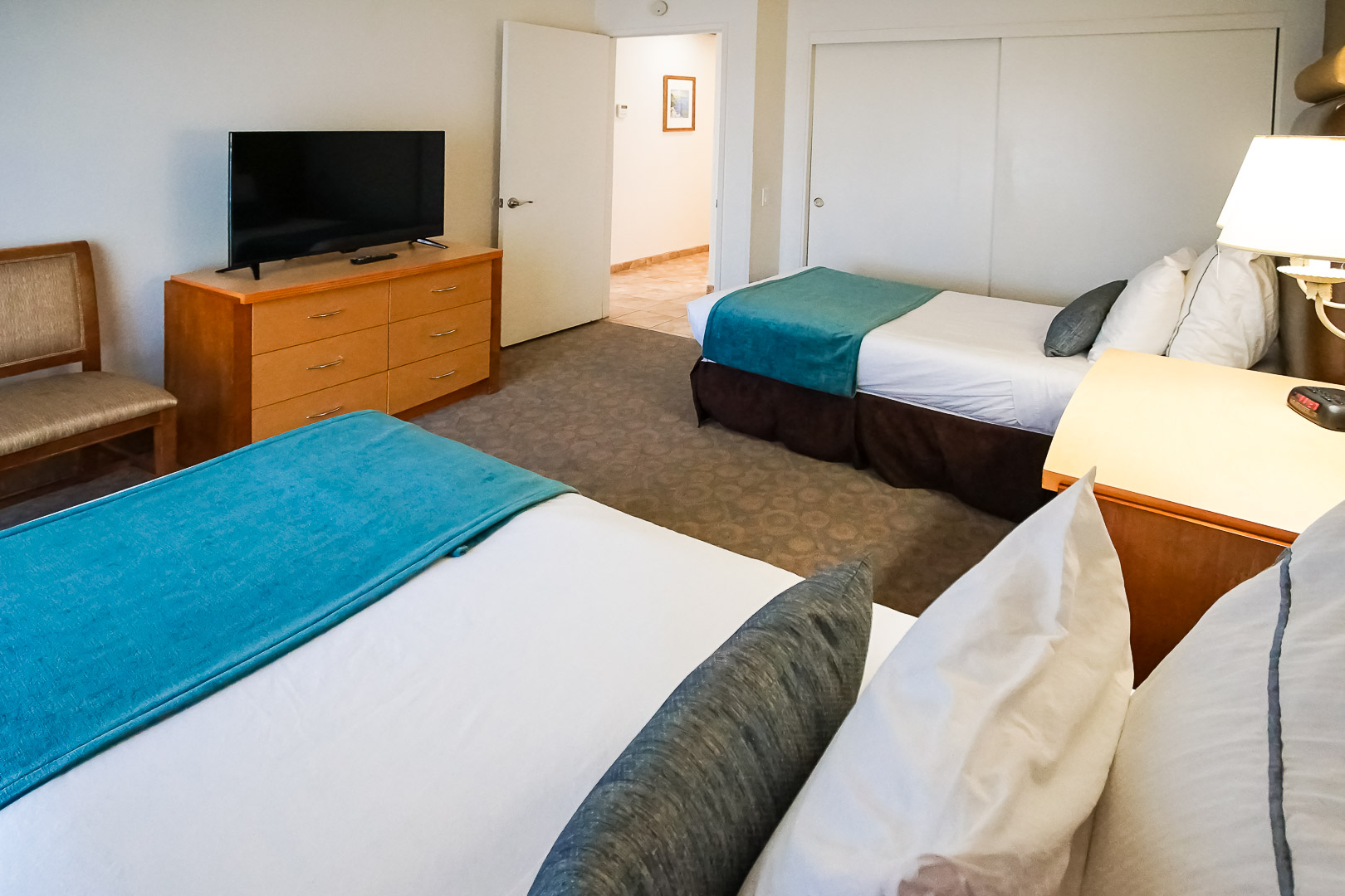 A spacious 2 bedroom unit at VRI Americas Desert Breezes Resort in California